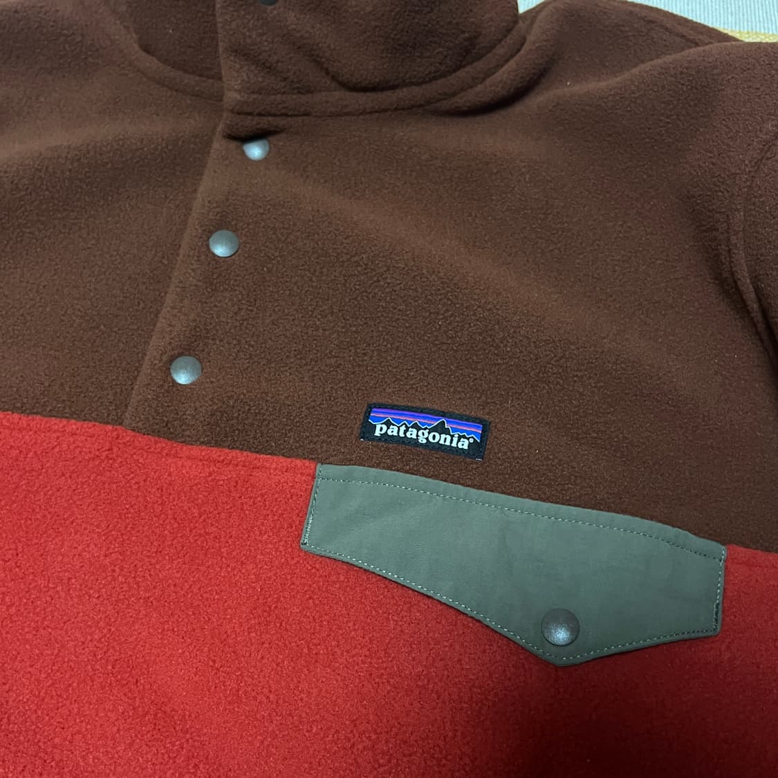 새제품 파타고니아 신칠라 스냅티 xxl 아만니타 레드 상품이미지5