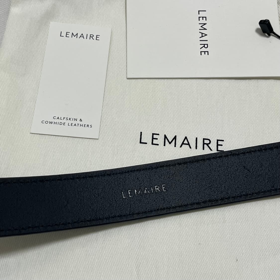 [85]르메르 26ss 웨스턴 벨트/그레인 레더 블랙 상품이미지2