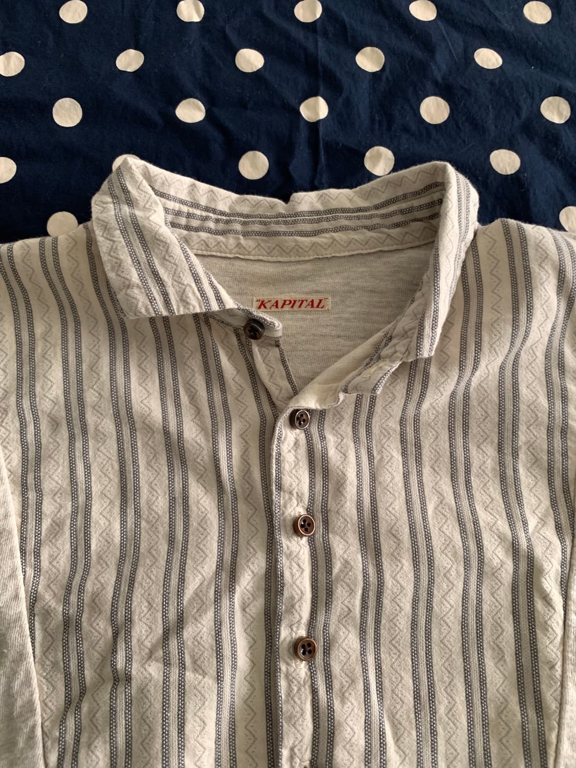 Kapital 캐피탈 헨리넥 셔츠 아노락 상품이미지3
