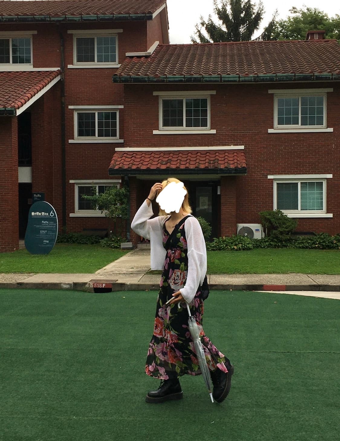 플라워 패턴 하구미 원피스 상품이미지5