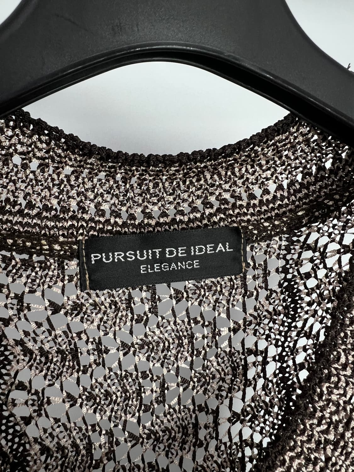 PURSUIT DE IDEAL 반팔 니트  상품이미지3