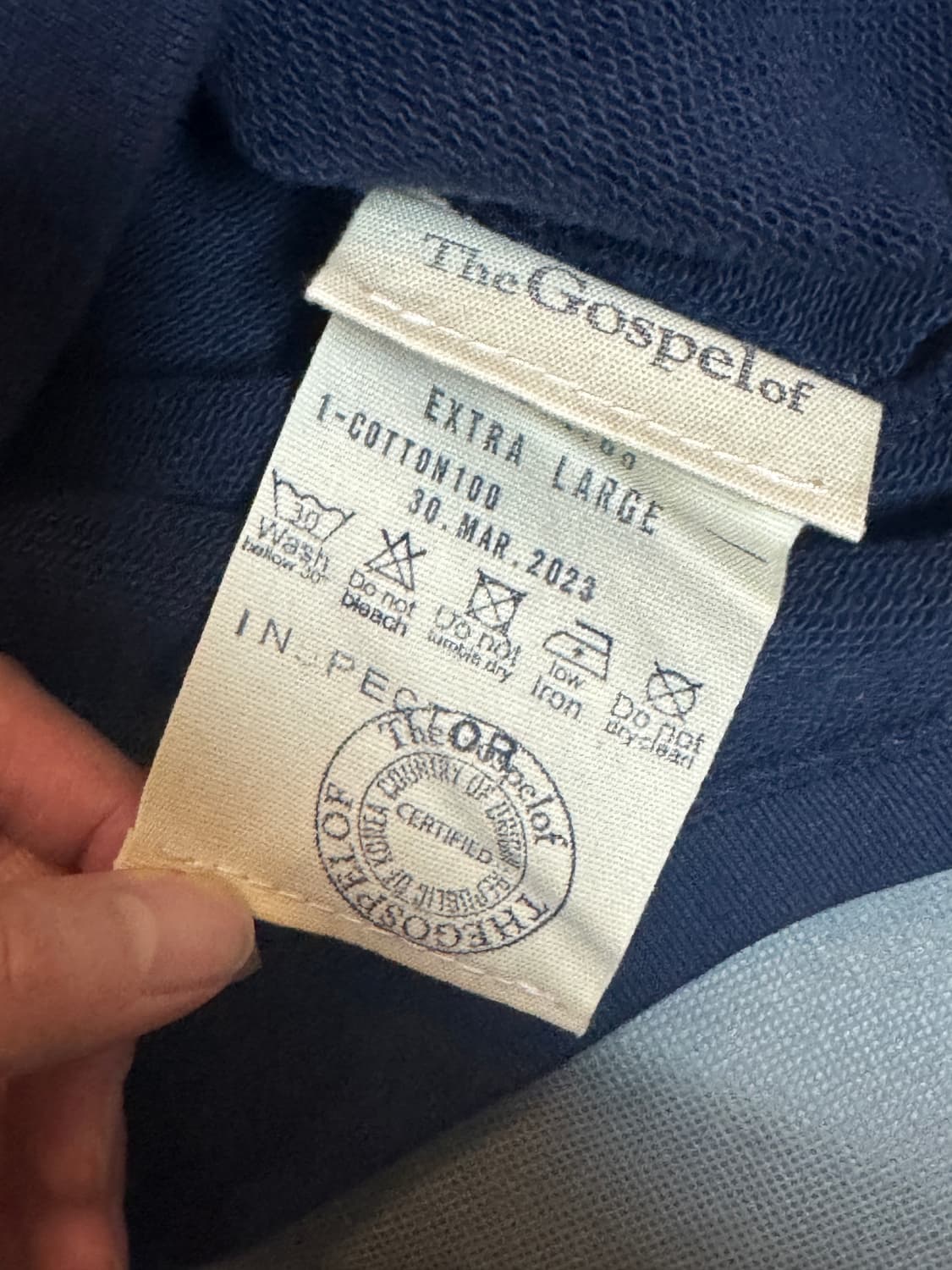 더가스펠오브 스웻셔츠 XL 상품이미지2