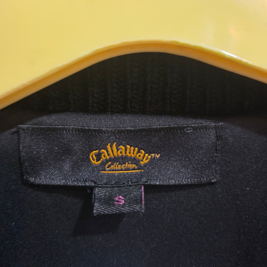 캘러웨이 퍼 장식 방풍 니트 자켓 상품이미지5