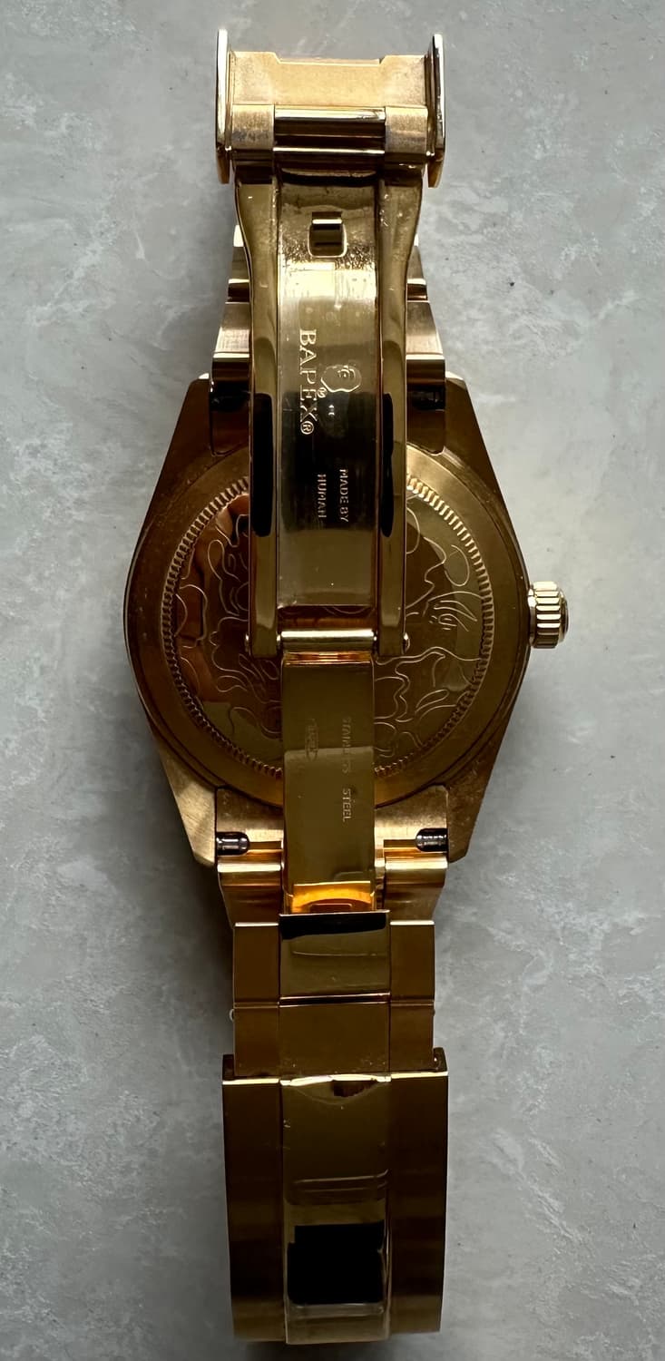 [정품] 베이프 베이팩스 타입 7 (골드 / 그린) 상품이미지7