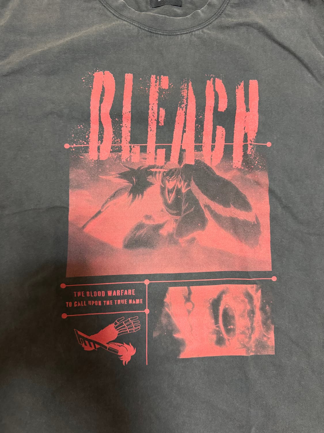 블리치 피그먼트 티셔츠 XL 새상품 상품이미지2