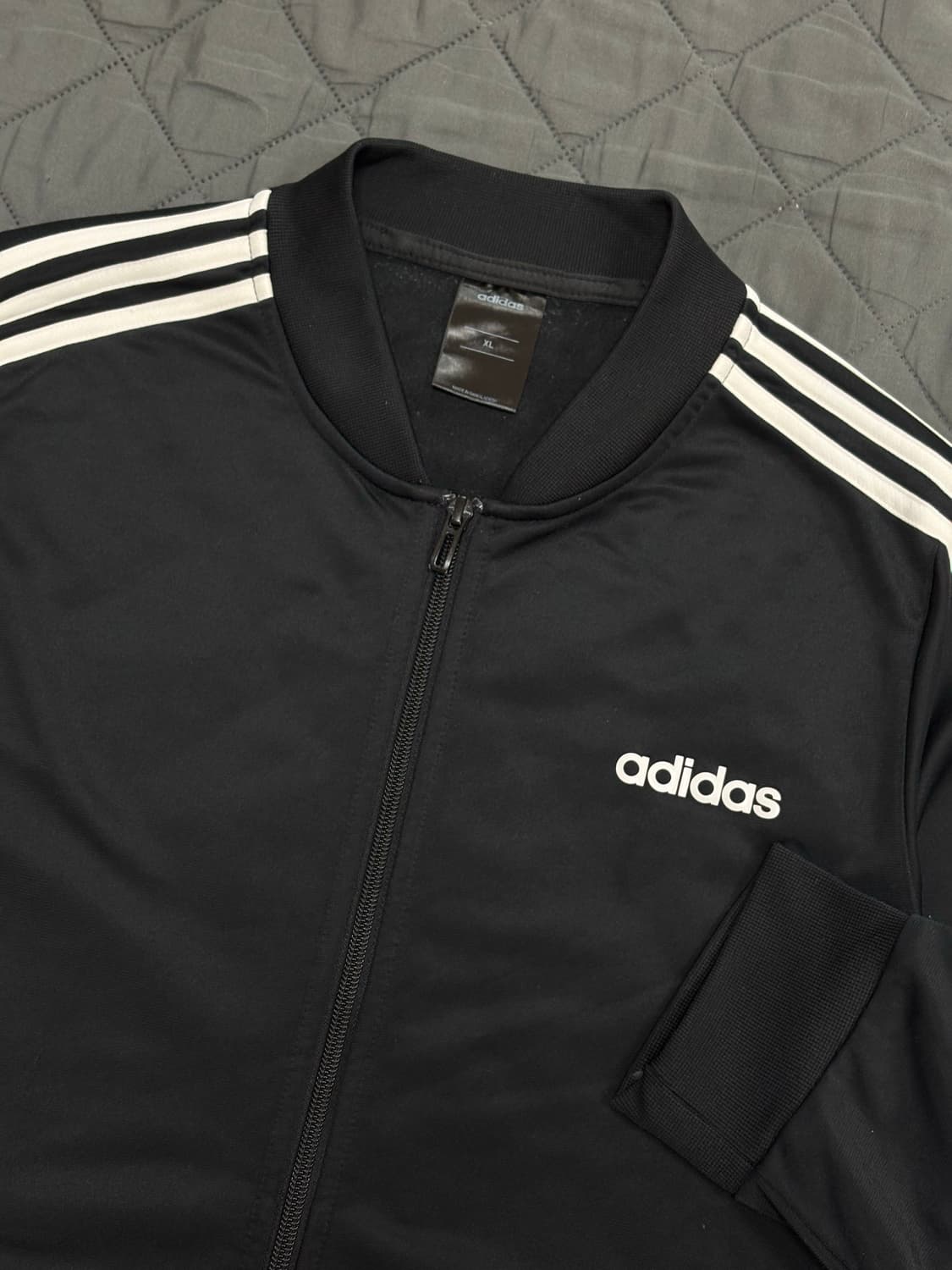 W 아디다스 adidas 블랙 져지 상품이미지2