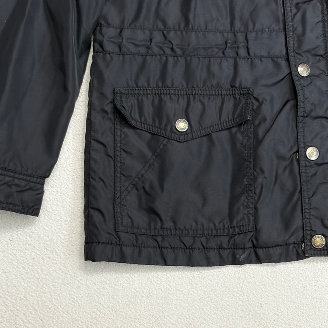 CALVIN KLEIN 블랙 후드 바람막이 자켓 L 상품이미지2