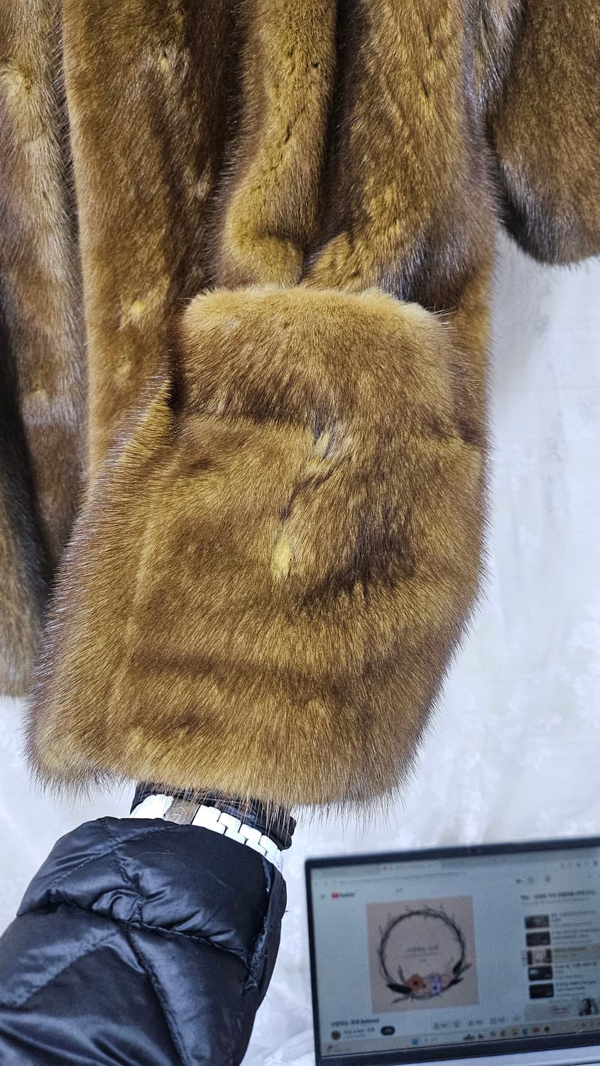 아메리칸밍크 브라운 코트 상품이미지10