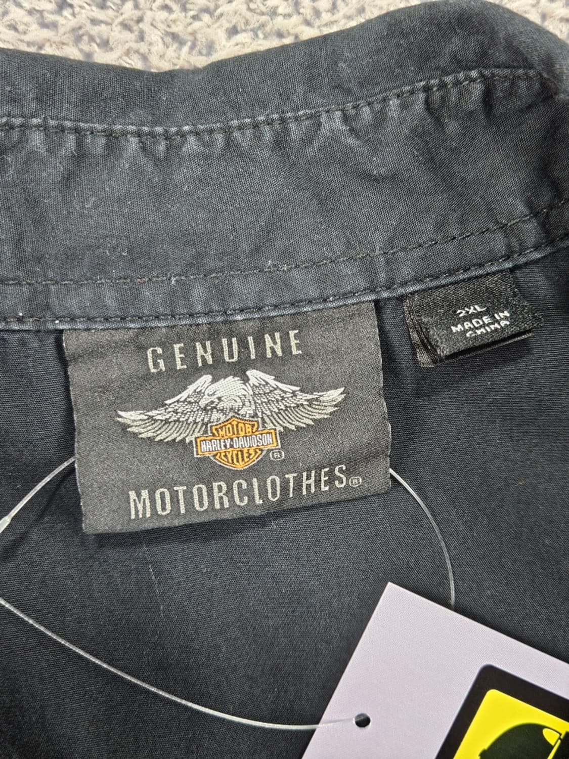 할리데이비슨 바이커 하프 반팔 셔츠 ( 2XL ) / 11862 상품이미지8
