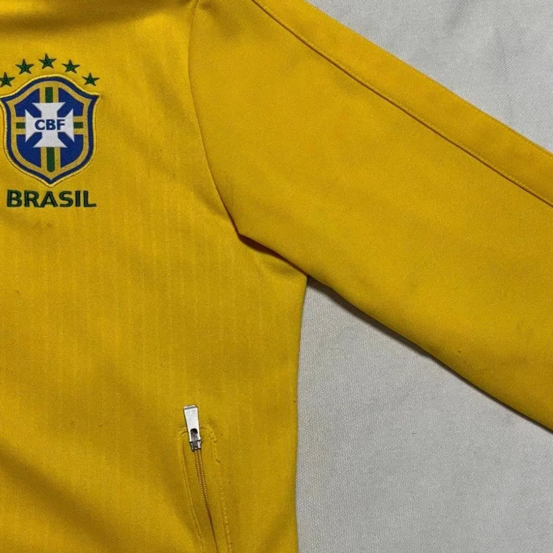 나이키 브라질 국대 옐로우 트랙탑 상품이미지6