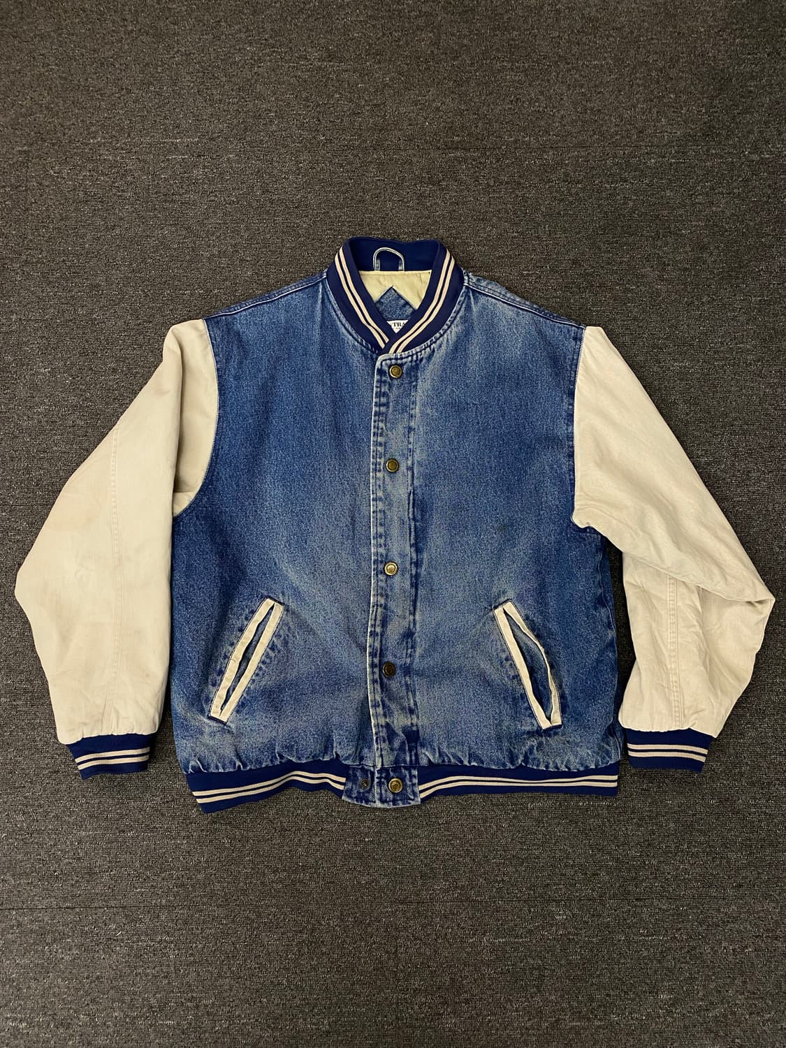 Yukontrail 유콘트레일 데님 바시티 자켓 상품이미지3