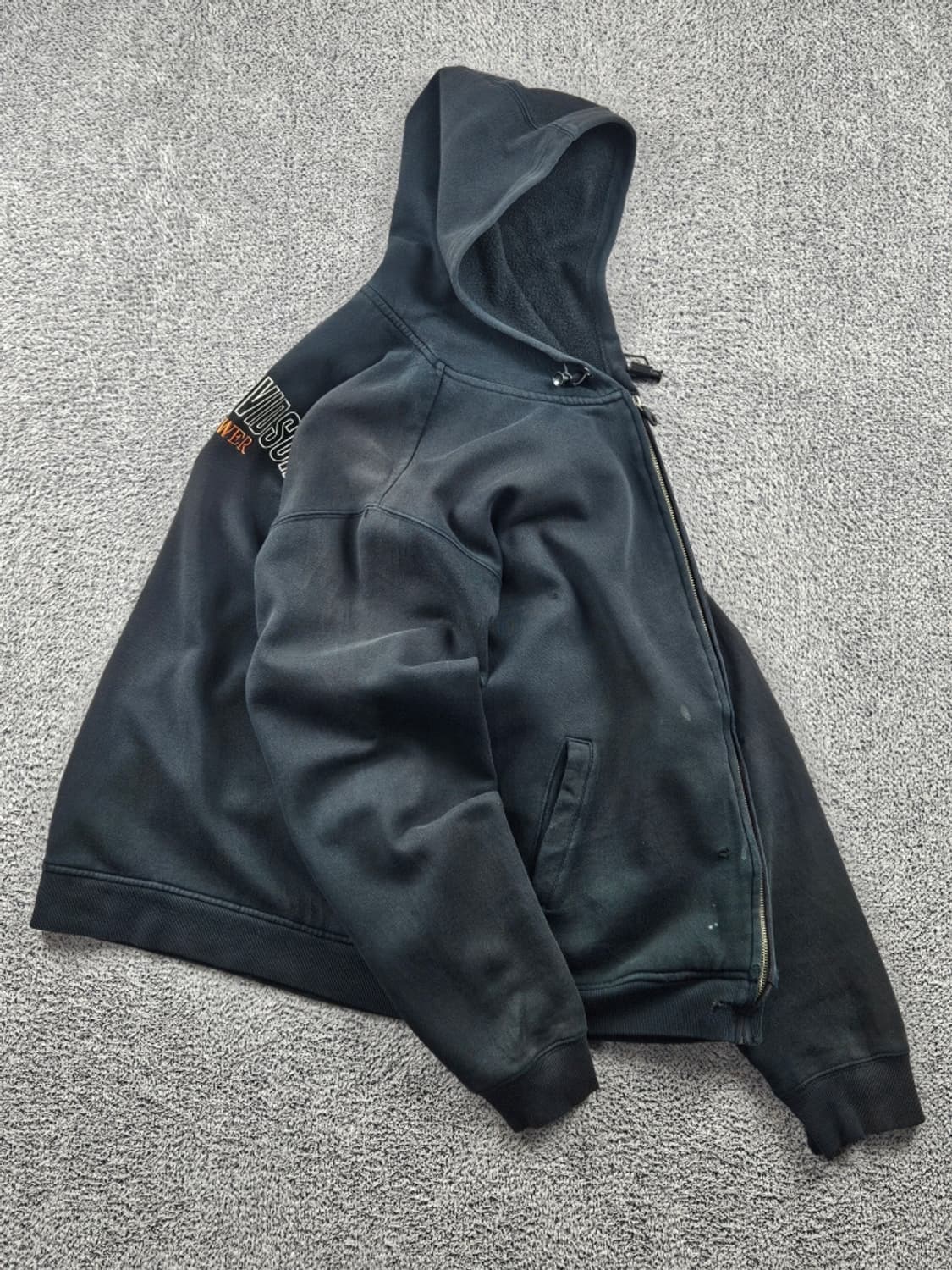 할리데이비슨 V-TWIN POWER 후드 집업 ( 2XL )/ 11146 상품이미지5