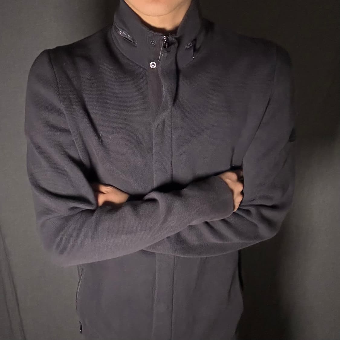 armani exchange high neck zip-up 상품이미지4