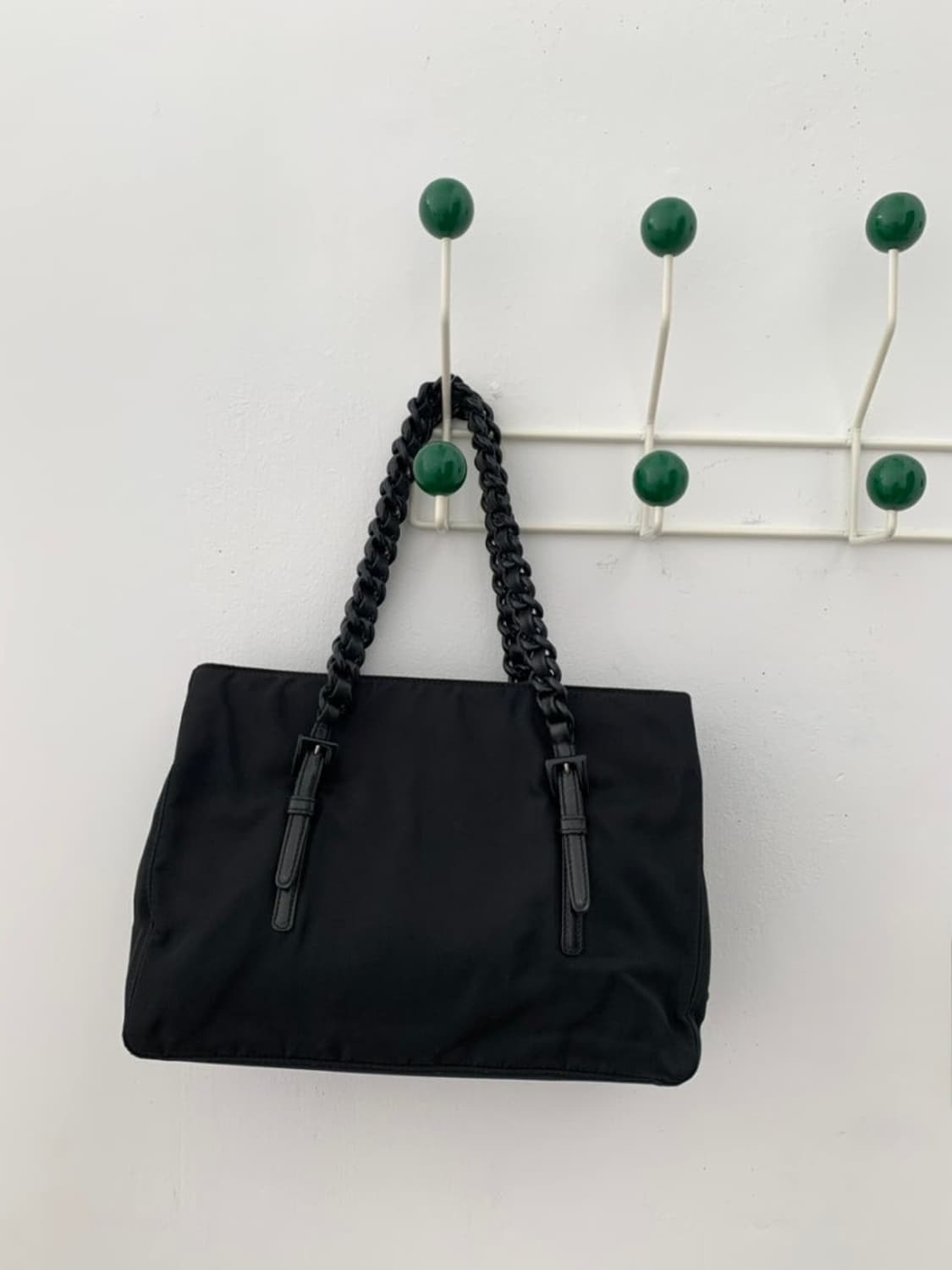 빈티지 프라다 체인 토트백 상품이미지3