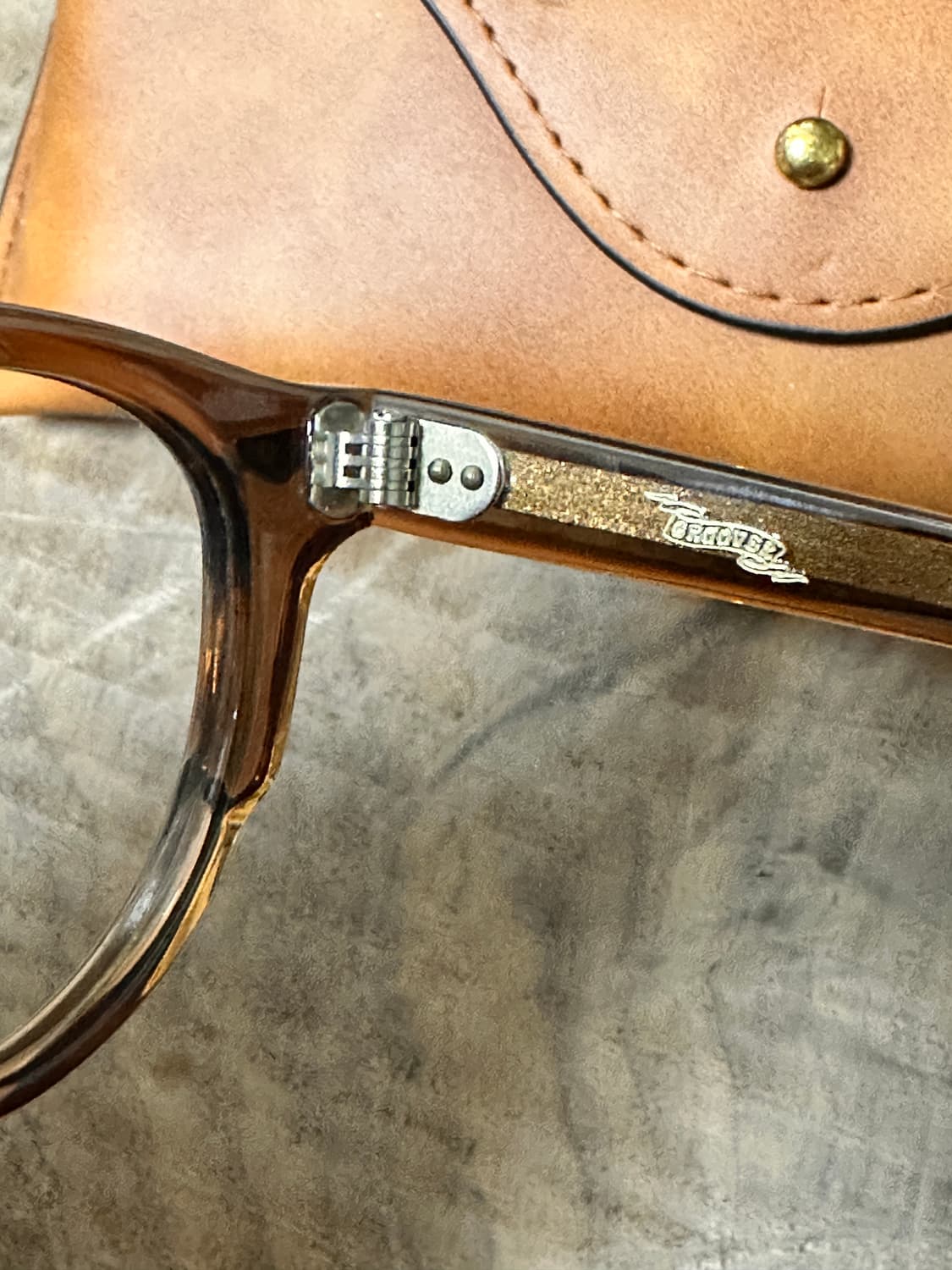 그루버 루크 47사이즈 브라운 안경 상품이미지7