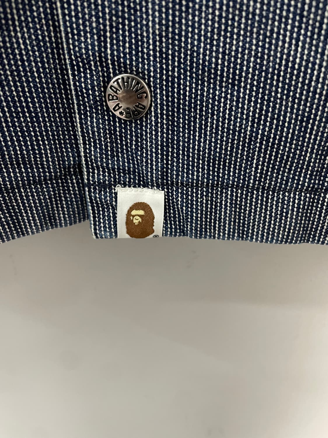 베이프 로고패치 데님자켓 H2207 상품이미지4