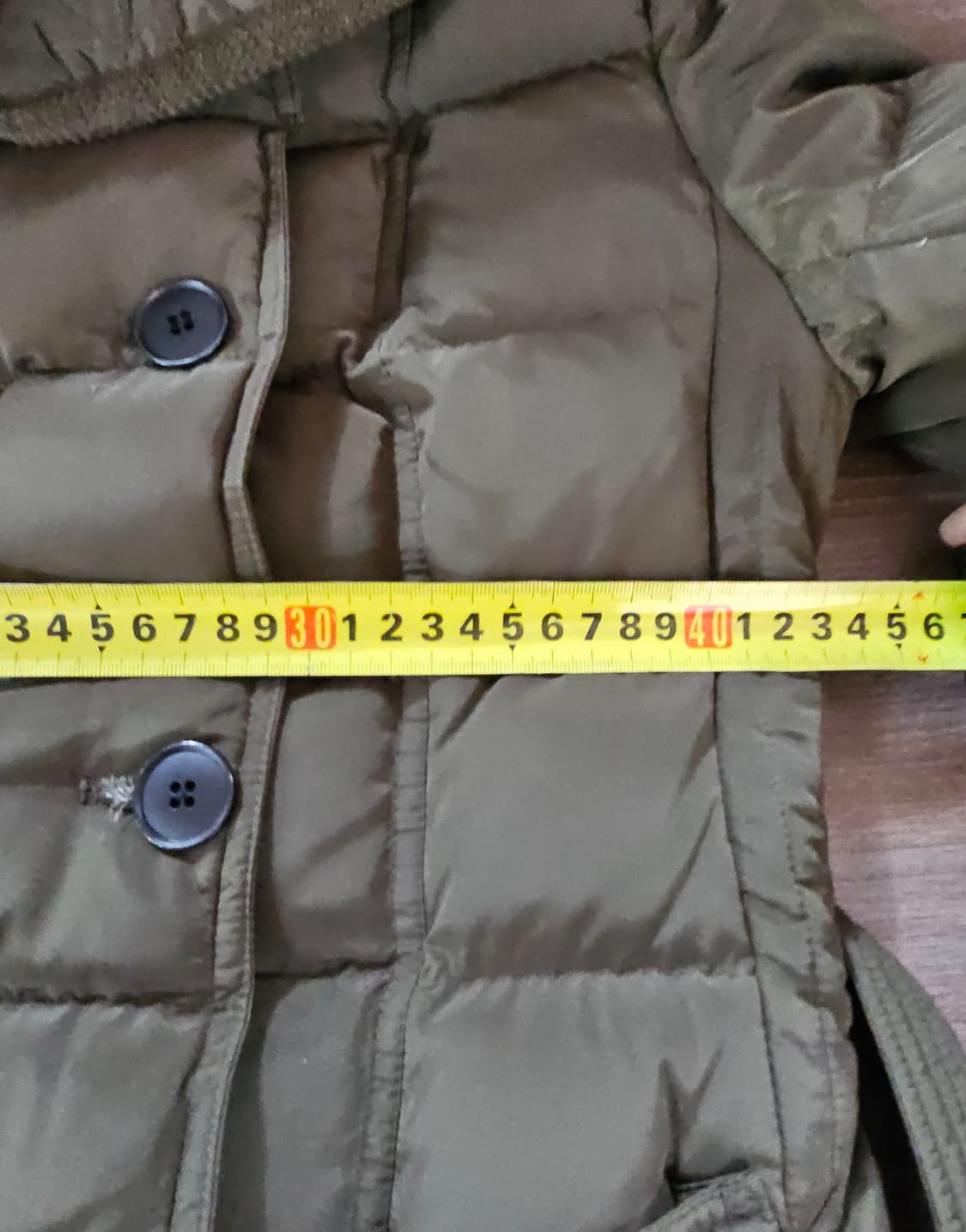 Kenneth  lady  카키 퍼 패딩 코트  55 상품이미지8