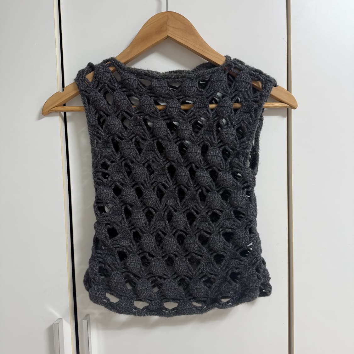 니트 네트 레이어드 베스트 상품이미지2