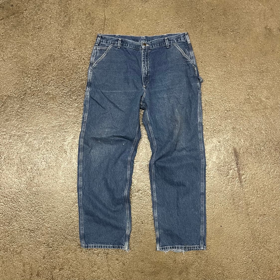 Carhartt 데님 카펜터 팬츠 (39“) 상품이미지2