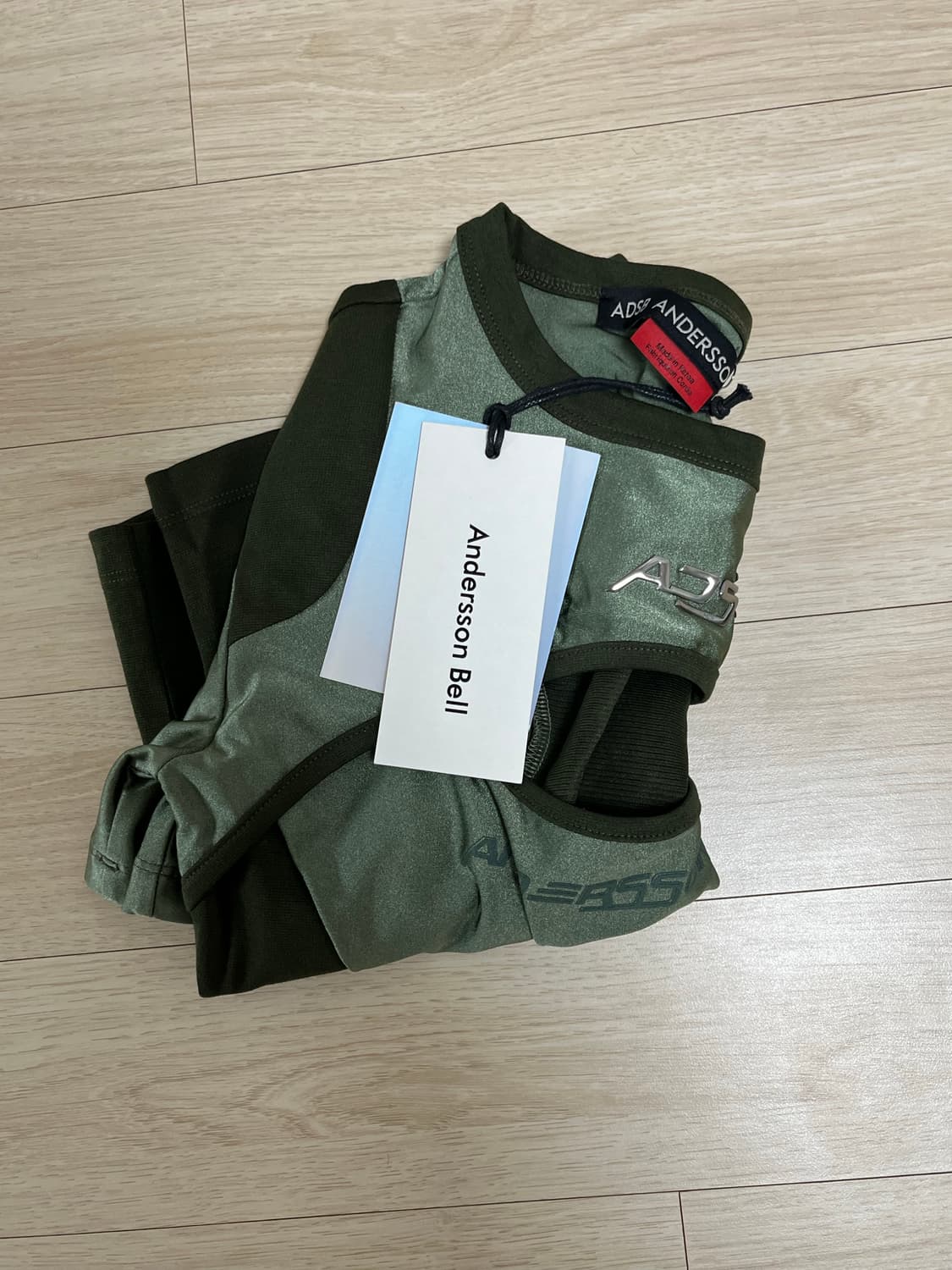 앤더슨벨 컷아웃 레이싱 티 상품이미지4