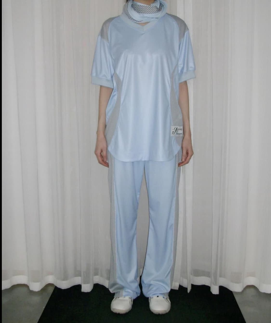 택포) 지초이 ss25 game pants pale blue 상품이미지3