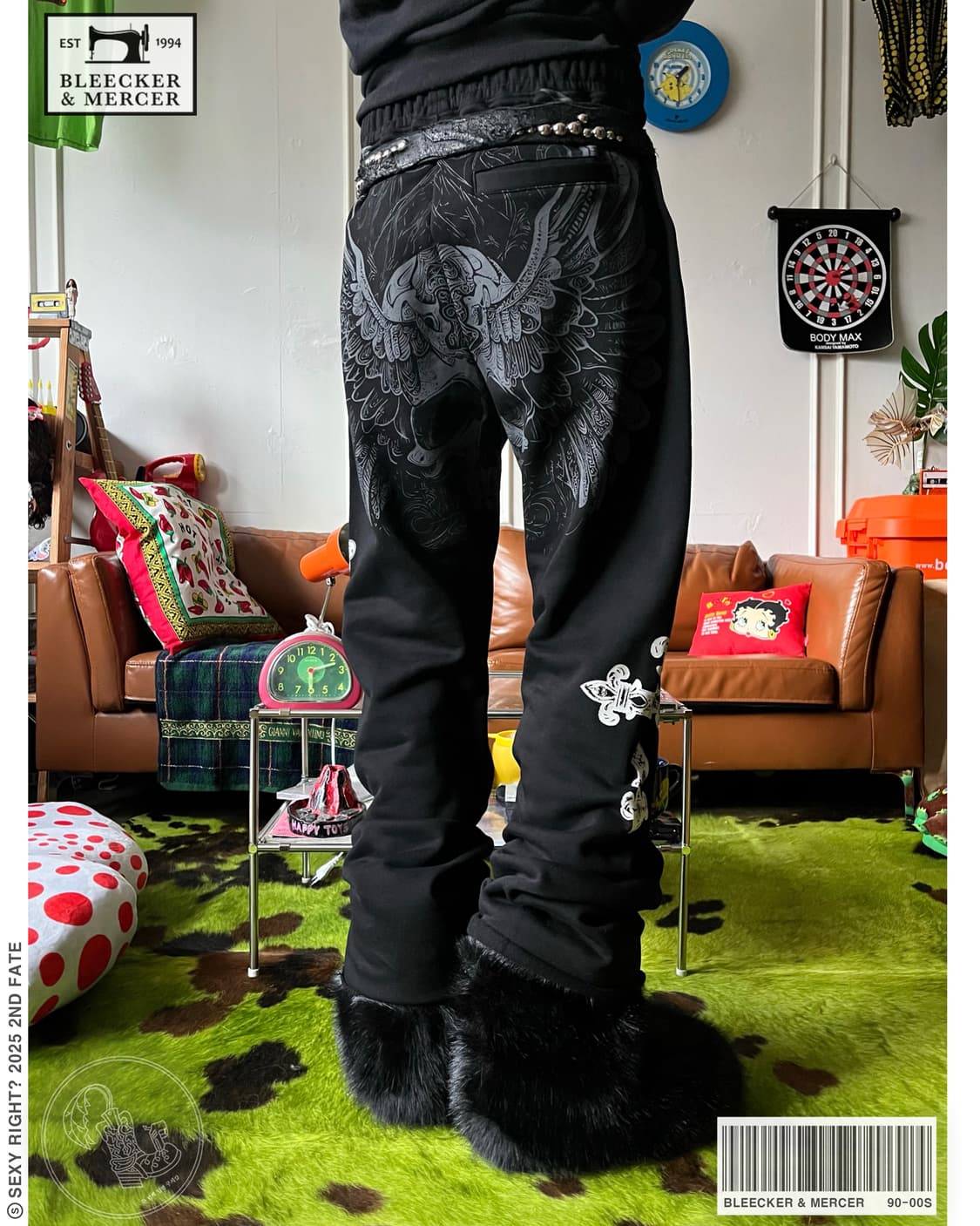 90-00s Bleecker & Mercer Punk Sweatpants 상품이미지1