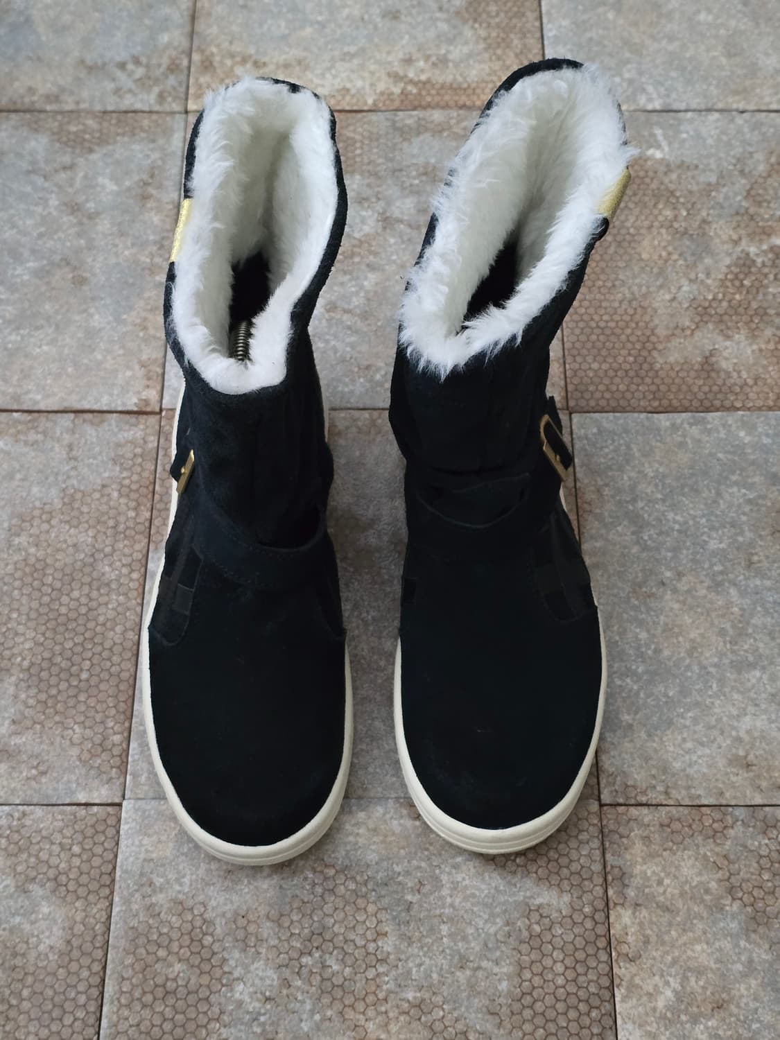 (230)오니츠카타이거 메리키 털 부츠 상품이미지2