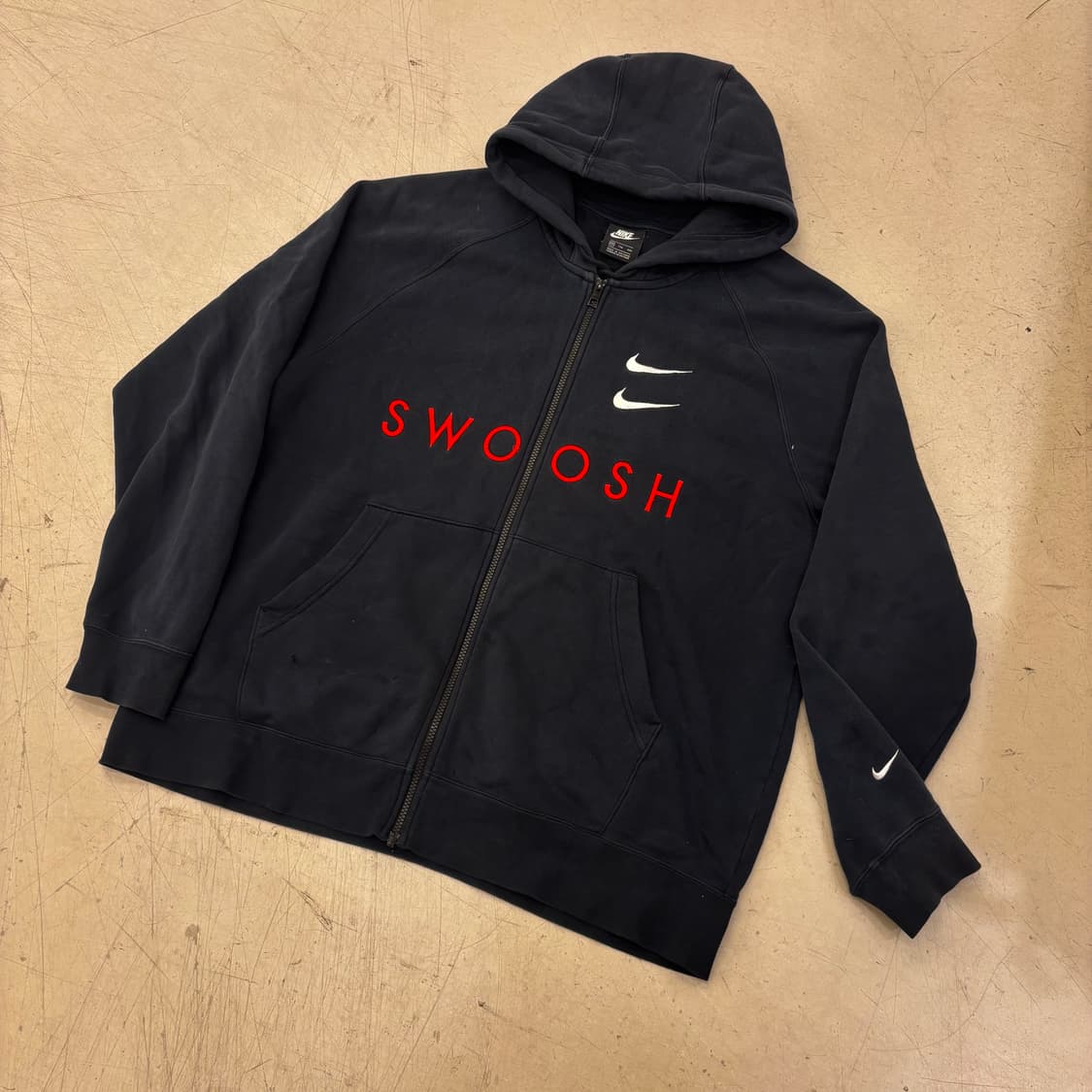 나이키 더블스우시 빅로고 후드집업 상품이미지1