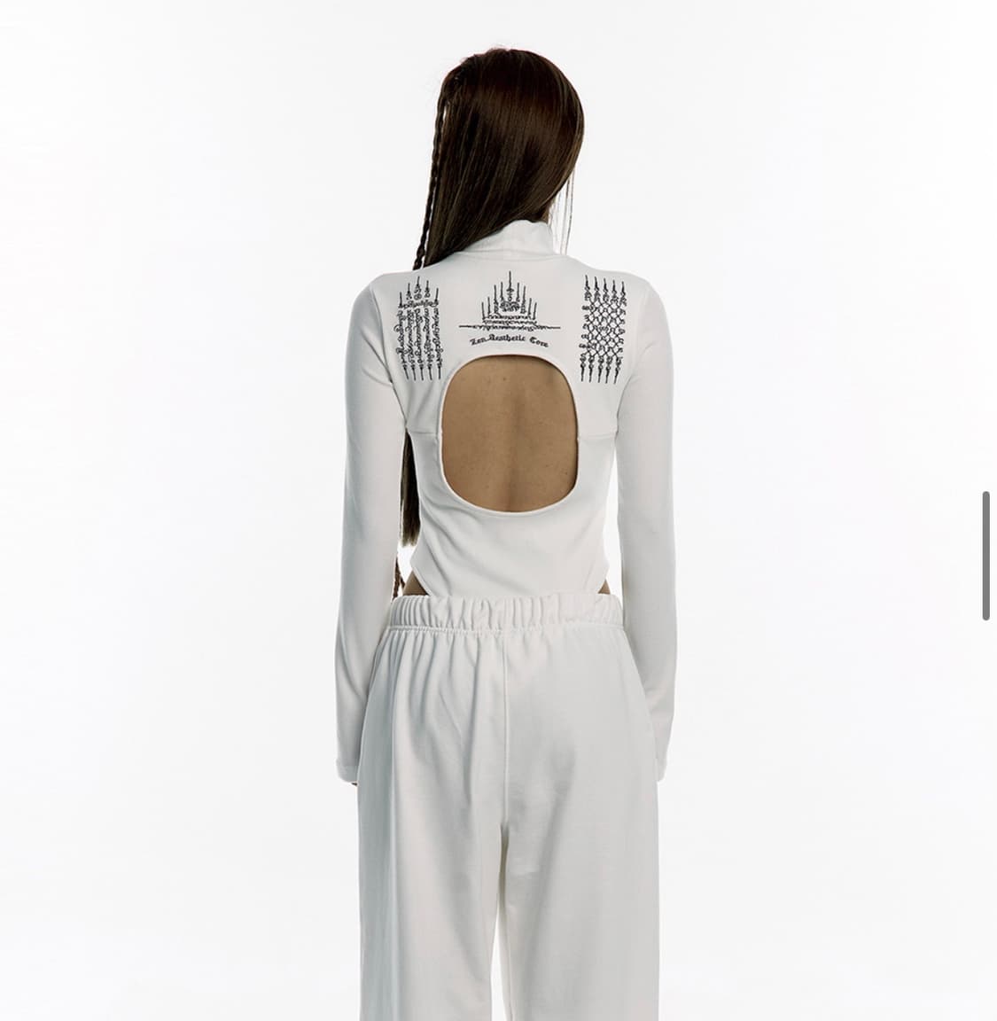 카시코 얀트라 백홀 바디수트 화이트 상품이미지1