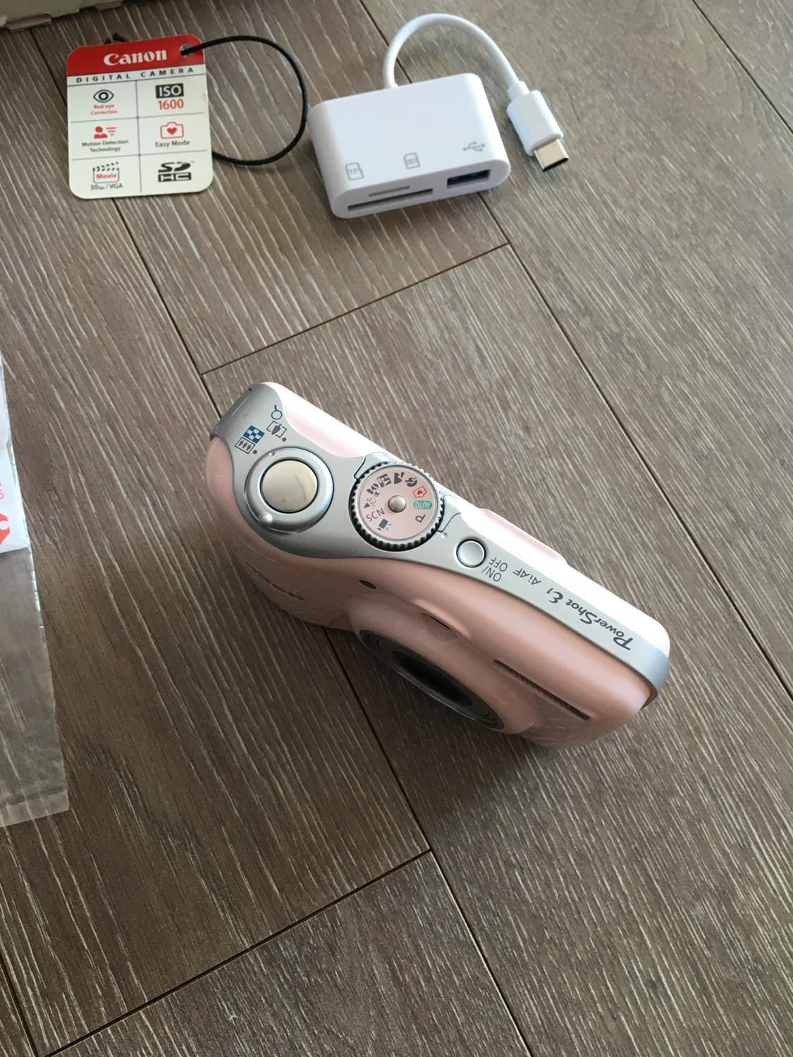 캐논 파워샷 E1 (딸기우유 디카) 상품이미지3