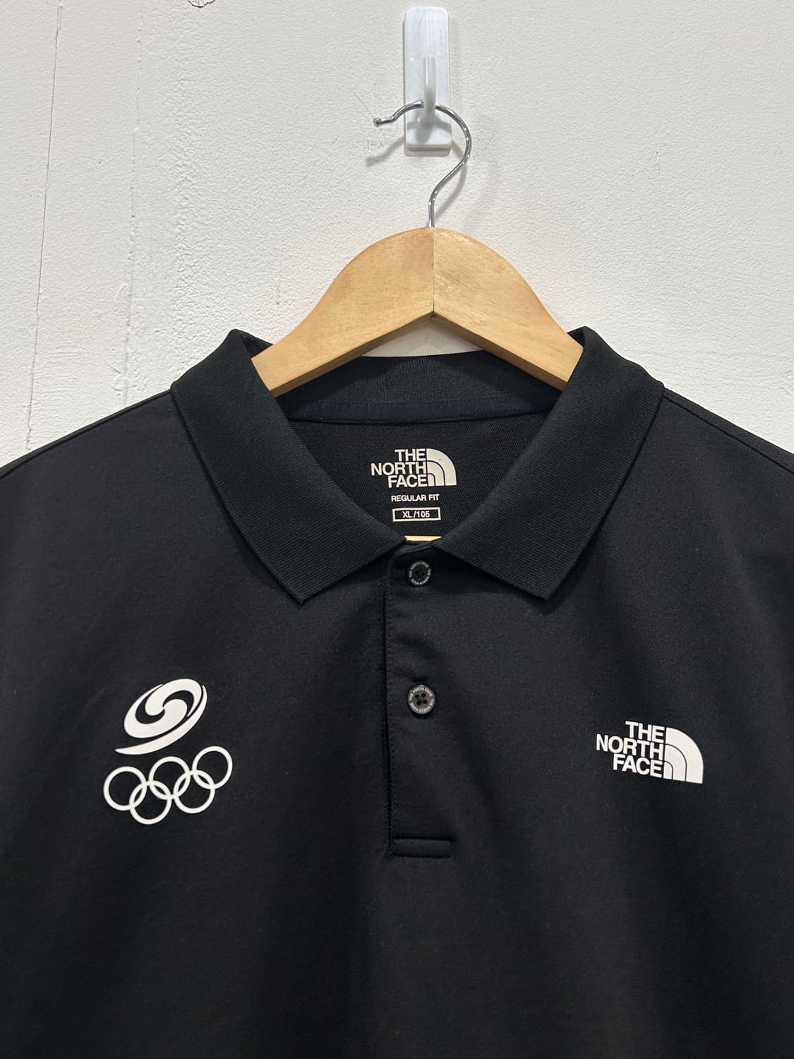 노스페이스 팀코리아 항저우 아시안게임 2022 폴로티 반팔티 상품이미지2