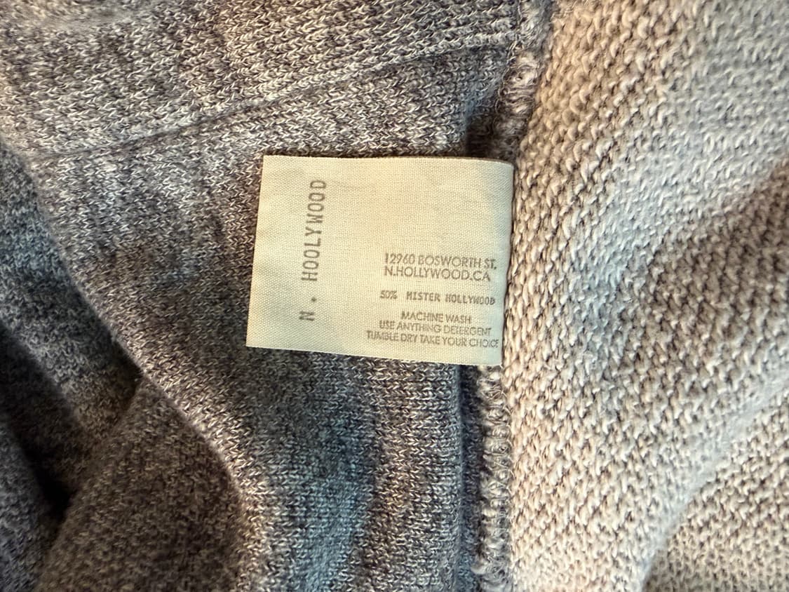 실측100) N.HOLLYWOOD 후드집업 상품이미지3