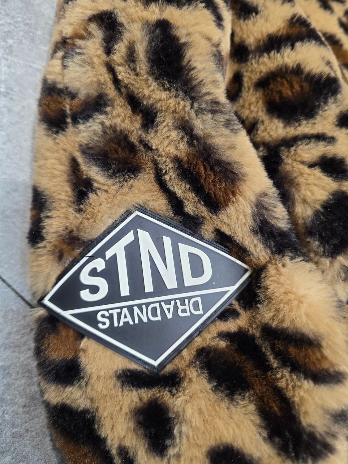 STND 레오파드 퍼 자켓 상품이미지7