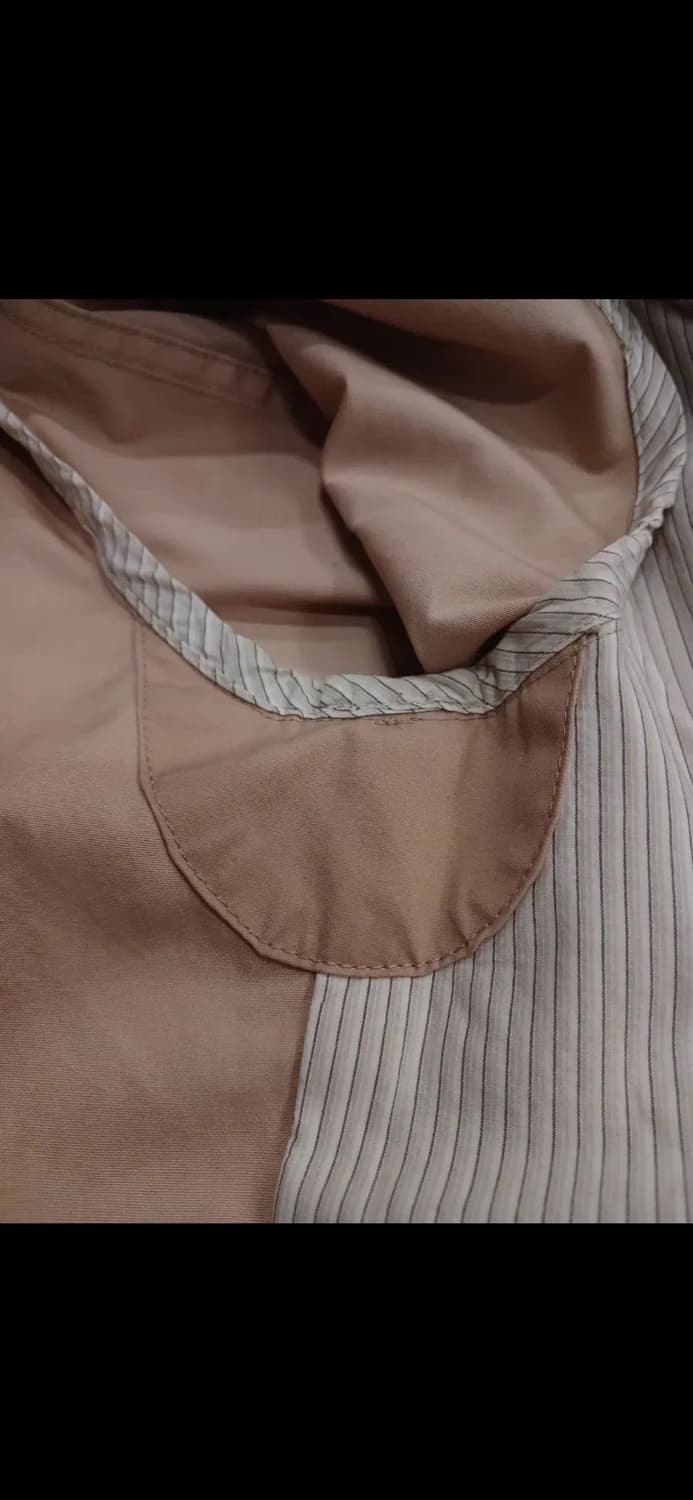 YSL rive gauche LEATHER TRIMMED JACKET 상품이미지9