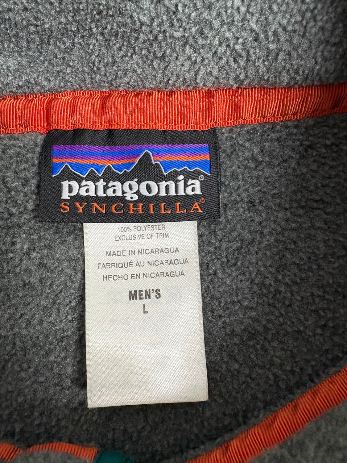 파타고니아 신칠라 스냅티 라보프/에이셉라키 착용색상 멘즈L 상품이미지5