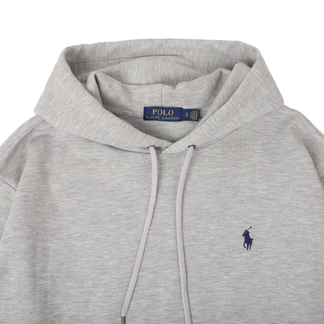 폴로 랄프로렌 헤더 그레이 코튼 폴리 후드티 상품이미지2