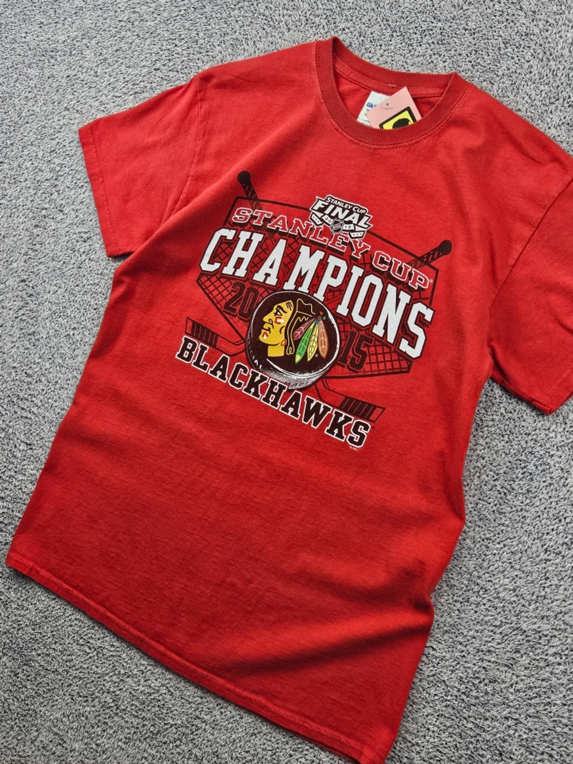NHL 길단 블랙호크스 반팔 티셔츠 / 11896 상품이미지4
