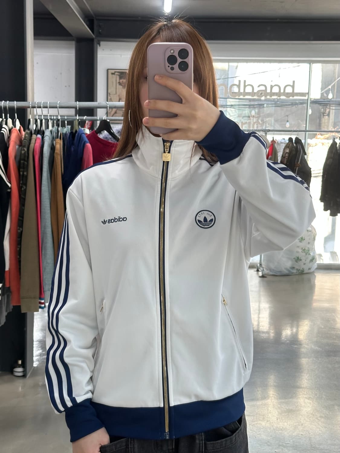 아디다스 파이어버드 배지 트랙져지 상품이미지1