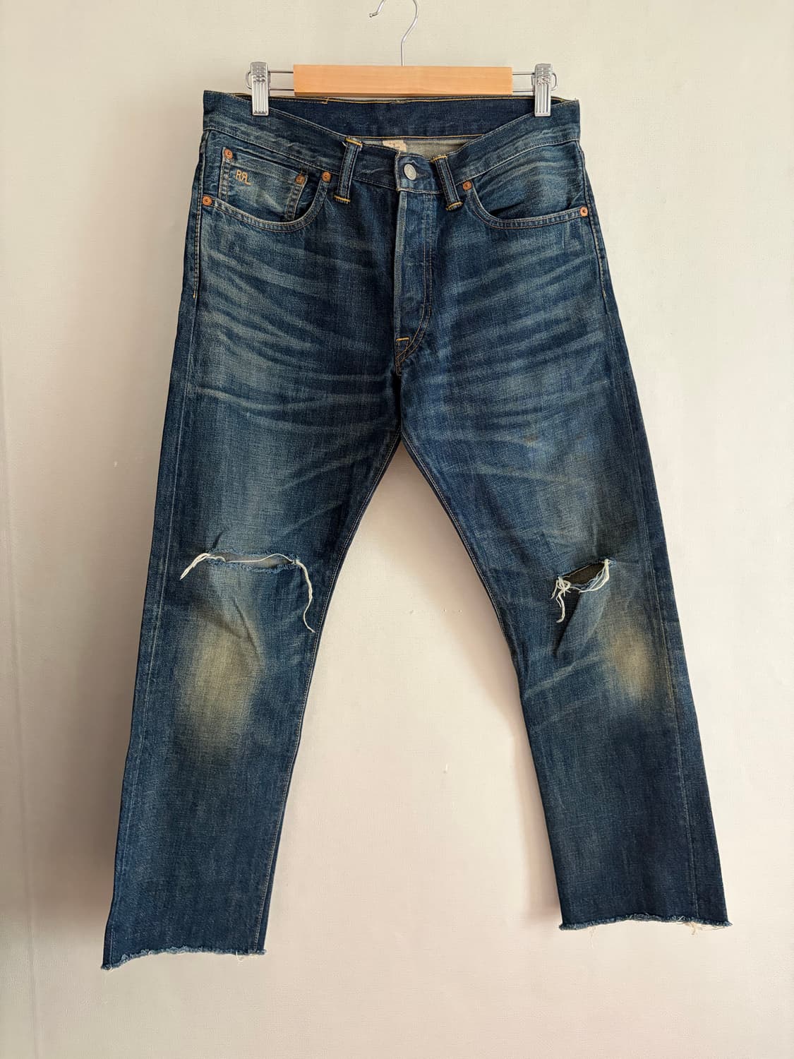 RRL Slim Narrow Seldvedge Denim  상품이미지1