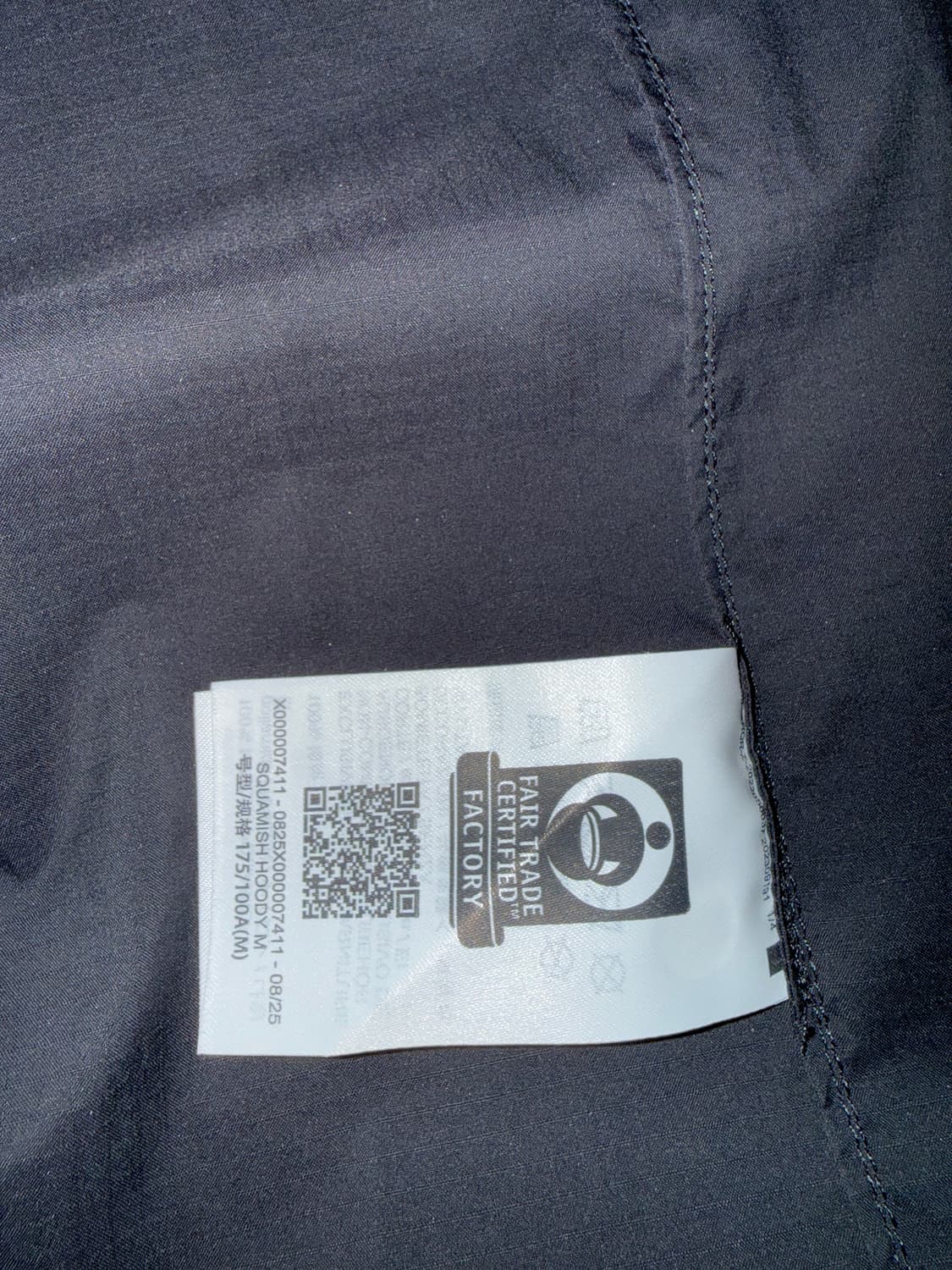 아크테릭스 스쿼미시 후디 / 새상품 m 상품이미지3