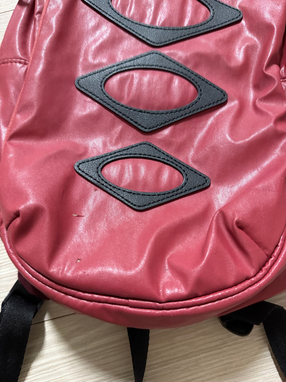 미스치프 롬버스 미니 백팩 페이디드 레드 상품이미지3