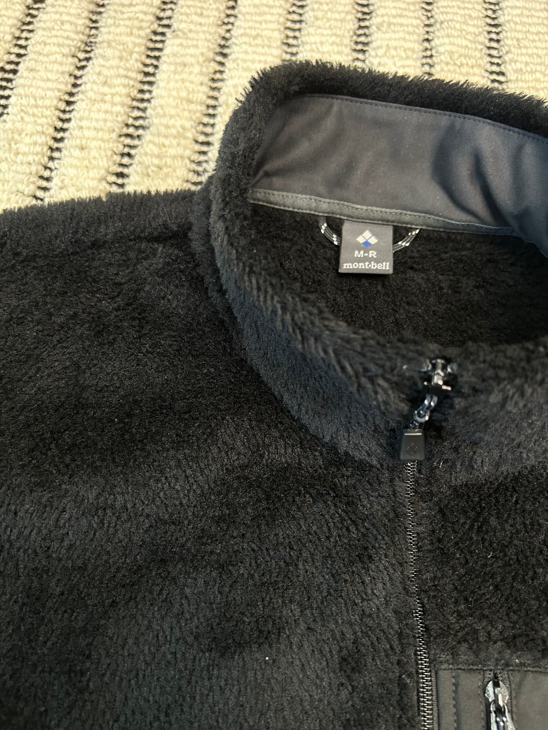 몽벨 블랙 후리스 (새제품) 상품이미지2