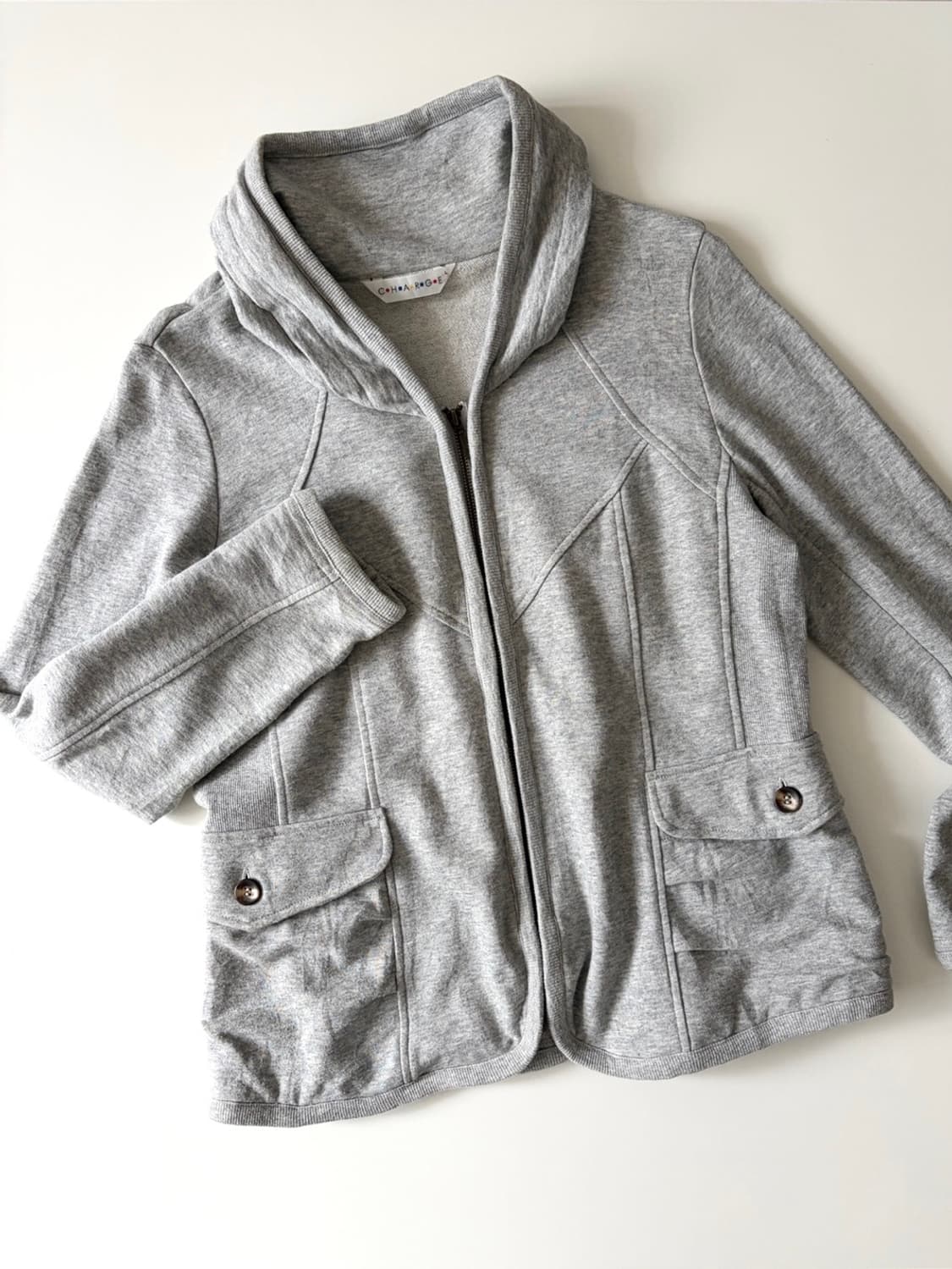 cotton zip-up 상품이미지1