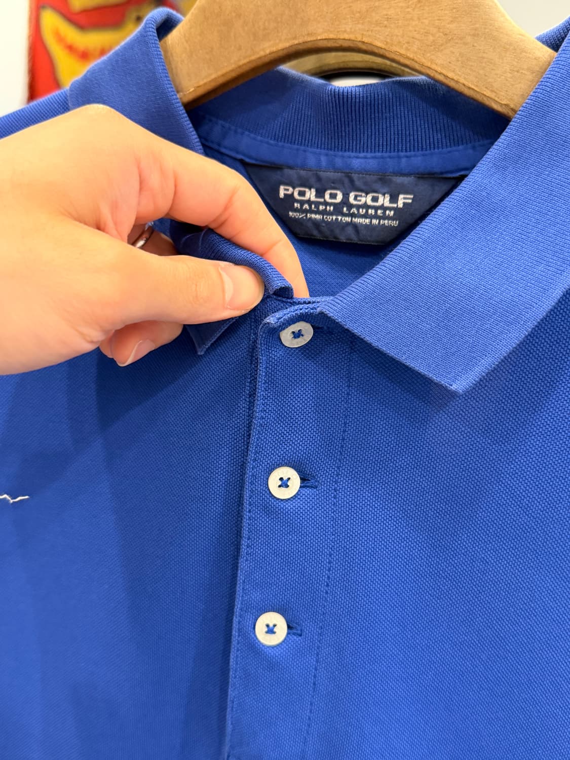 00s Polo Golf 폴로 골프 pk 반팔 티셔츠 (Blue) 상품이미지4
