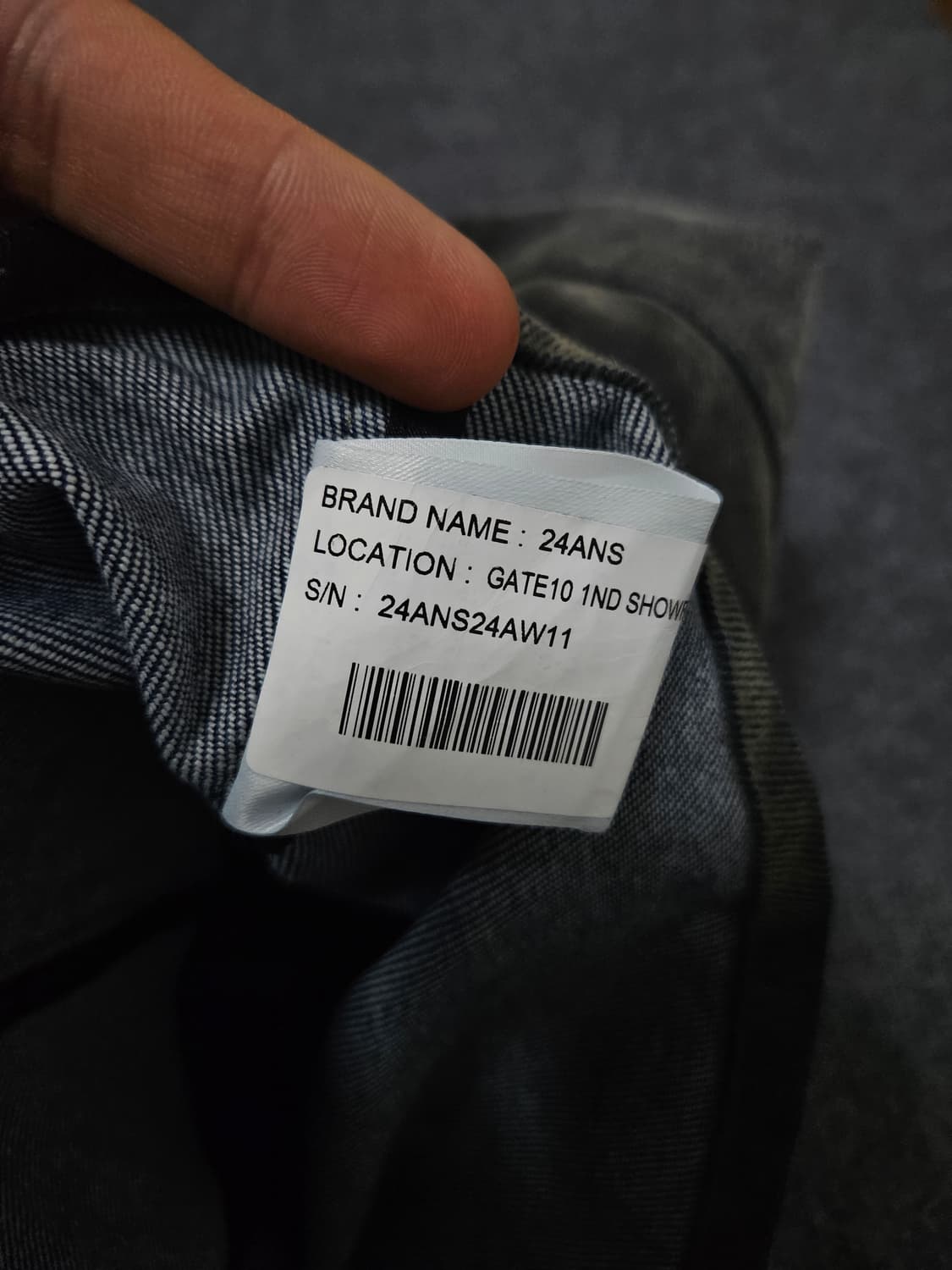 24ANS 크롭 라이더 자켓(급처) 상품이미지4