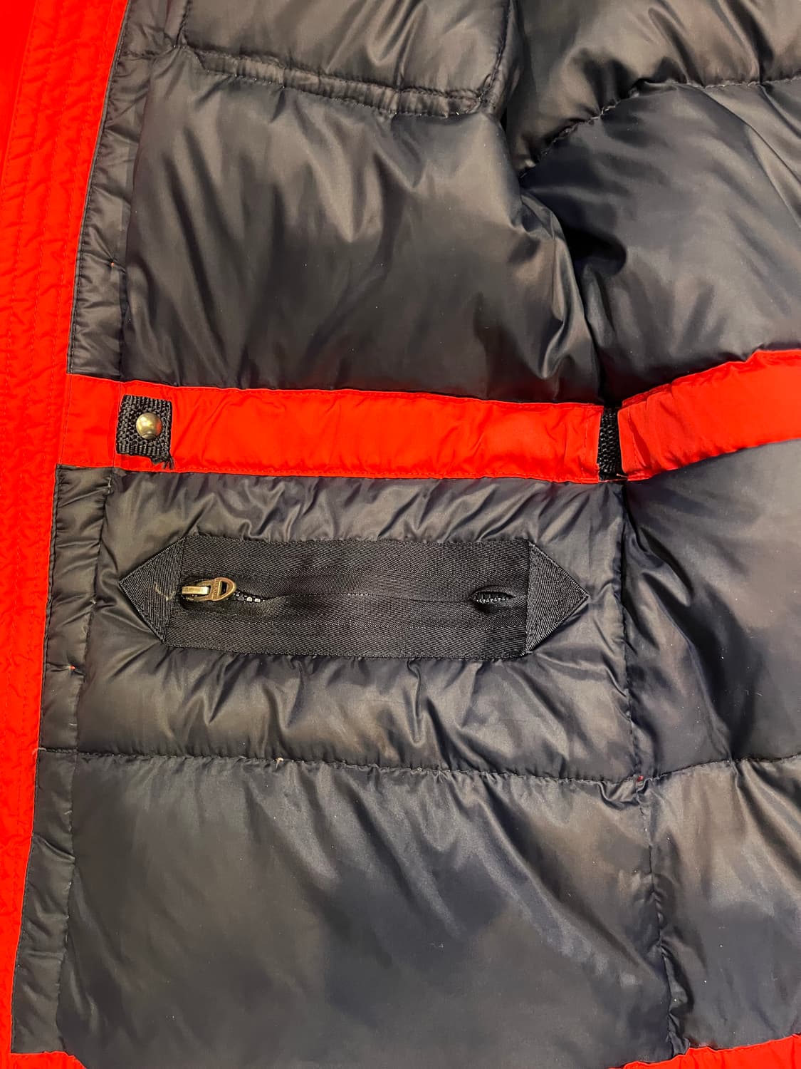 폴로 랄프로렌 퍼 트림 다운 파카 레드 (XS) 상품이미지9