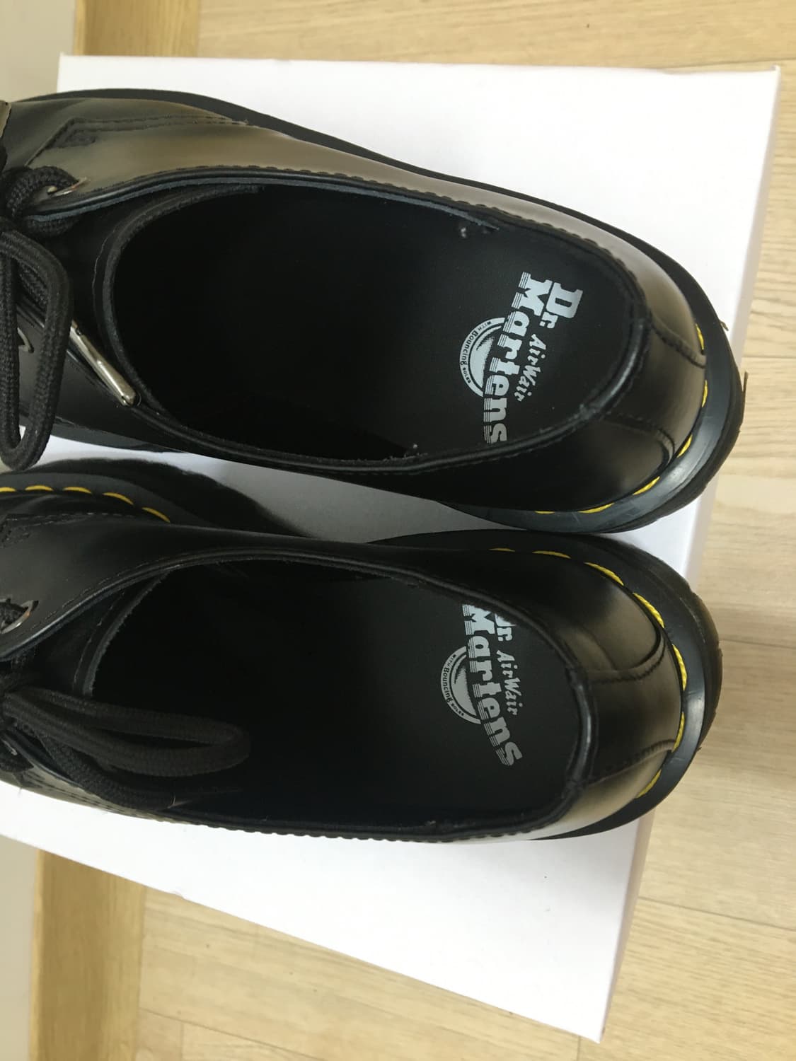 1461 쿼드 블랙 폴리시드 스무스 / 25567001 상품이미지6