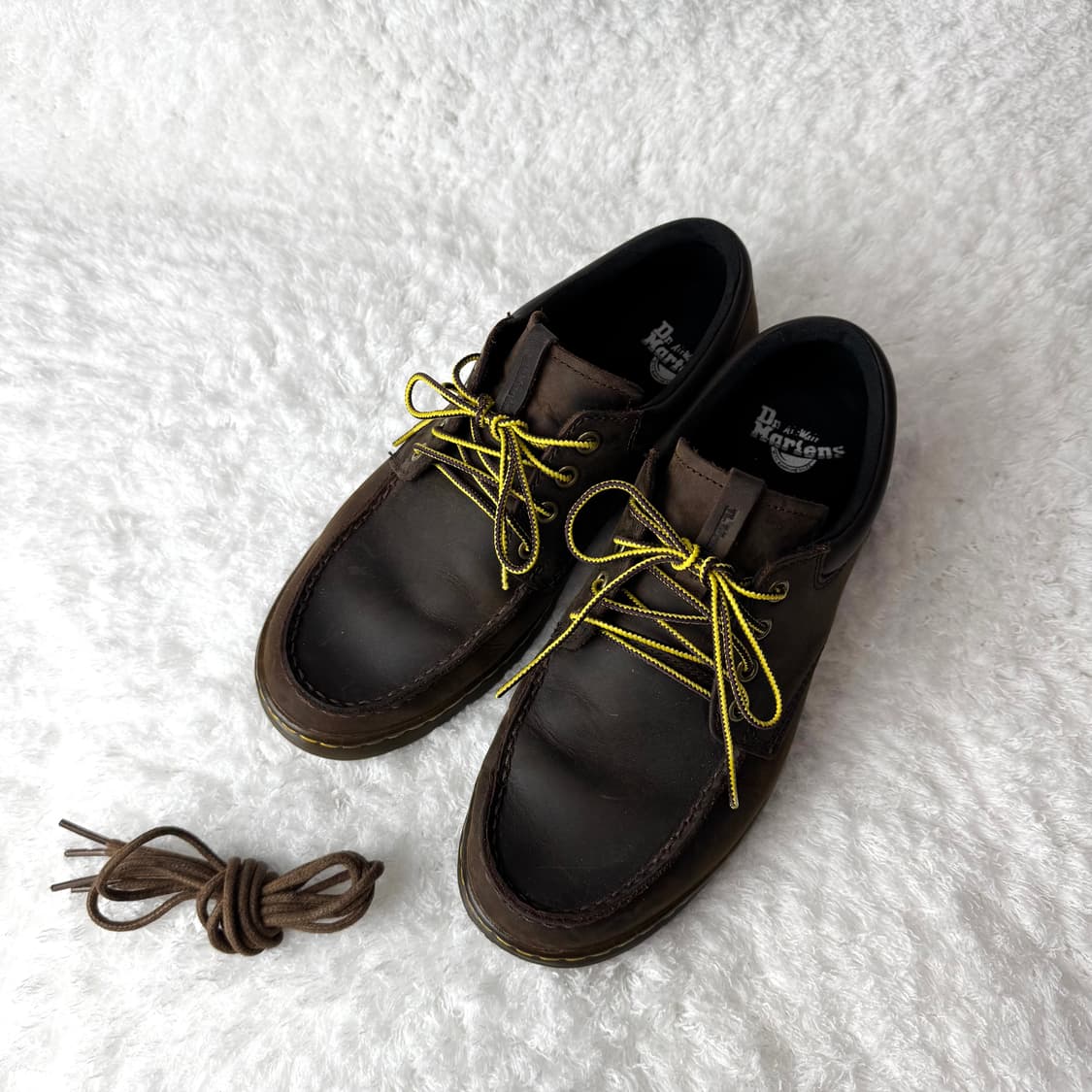 닥터마틴 OG 윌모트 더비 보트 슈즈 크레이지호스 1461 UK8 상품이미지6