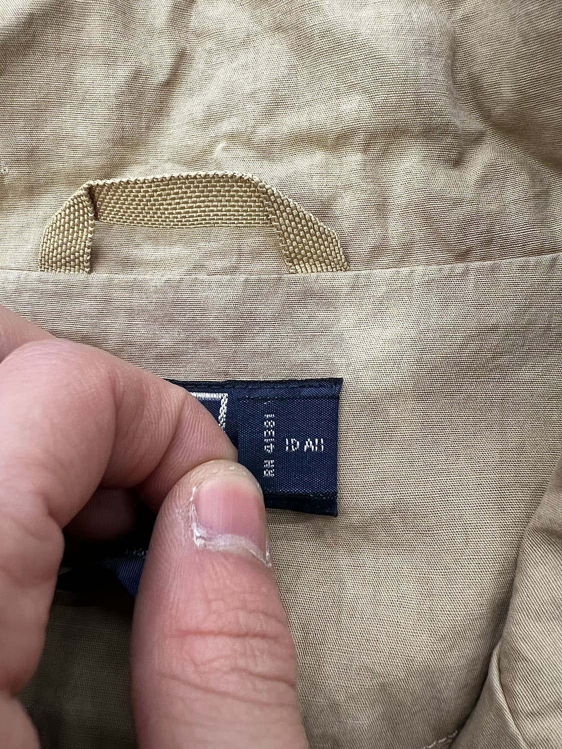 폴로 랄프로렌 베이지 헤링턴 코튼 쉘 워크 자켓 상품이미지8