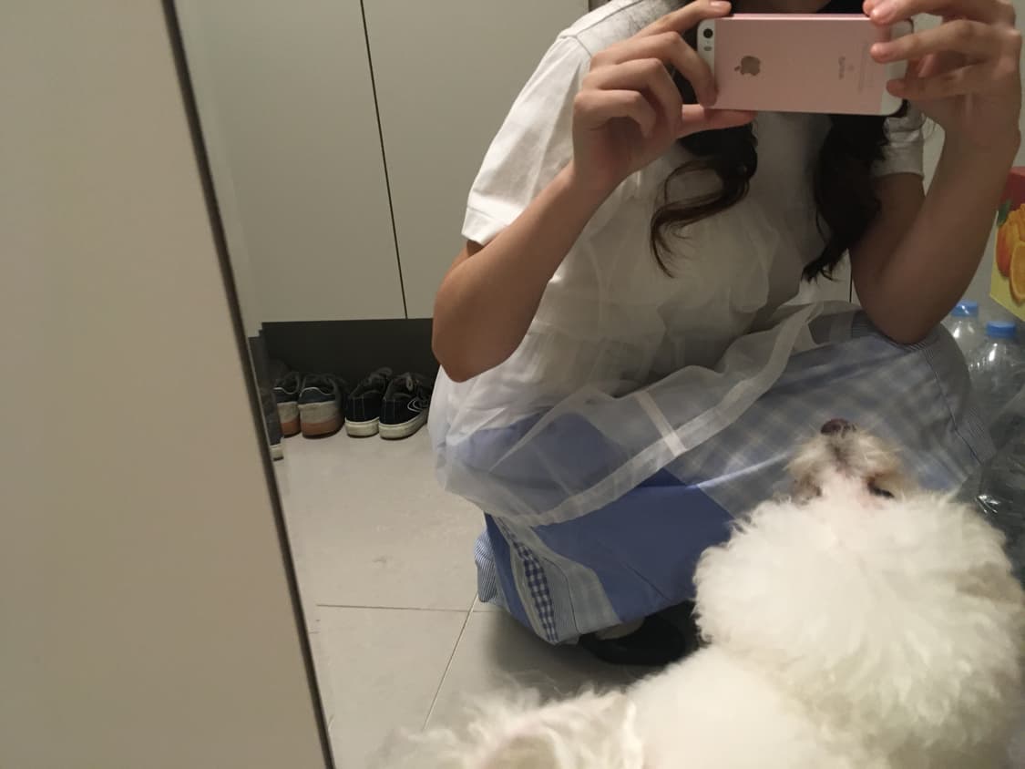 꼼데가르송 치마 상품이미지2